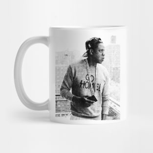 Jay-Z Halftone Mug